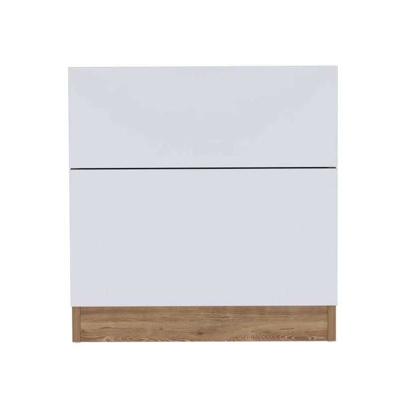 RTA MUEBLES - Mesa de Noche Moderna de 1 Cajón 526 x 50 x 40 cm RTA Muebles
