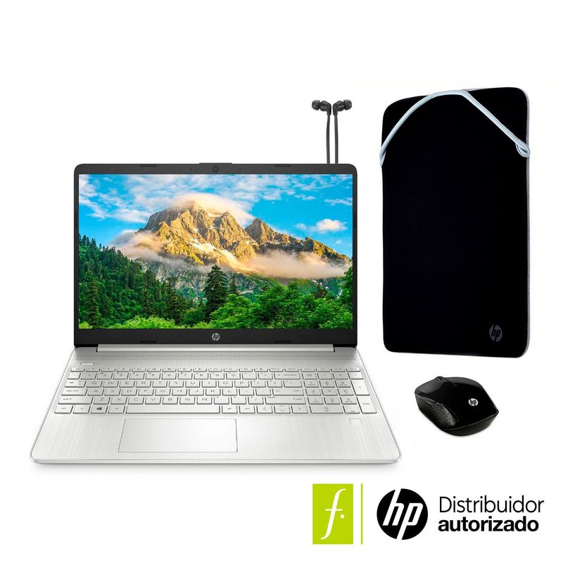 HP - Portátil Hp AMD RYZEN R5 8GB 512GB Windows 11 Home 15.6 pulgadas 15-ef2519la