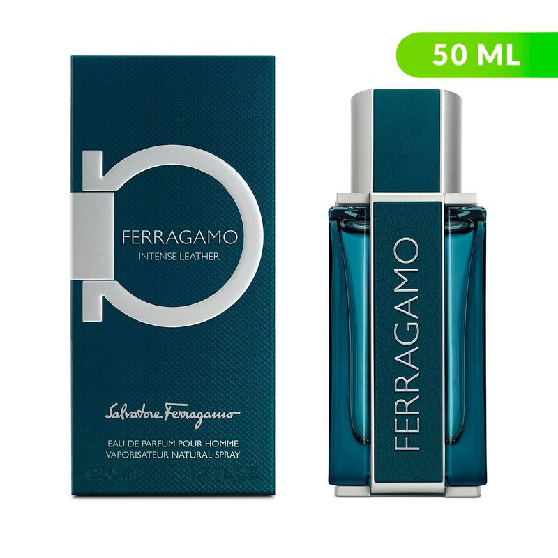 SALVATORE FERRAGAMO - Perfume Hombre Salvatore Ferragamo Intense Leather 50 ml EDP