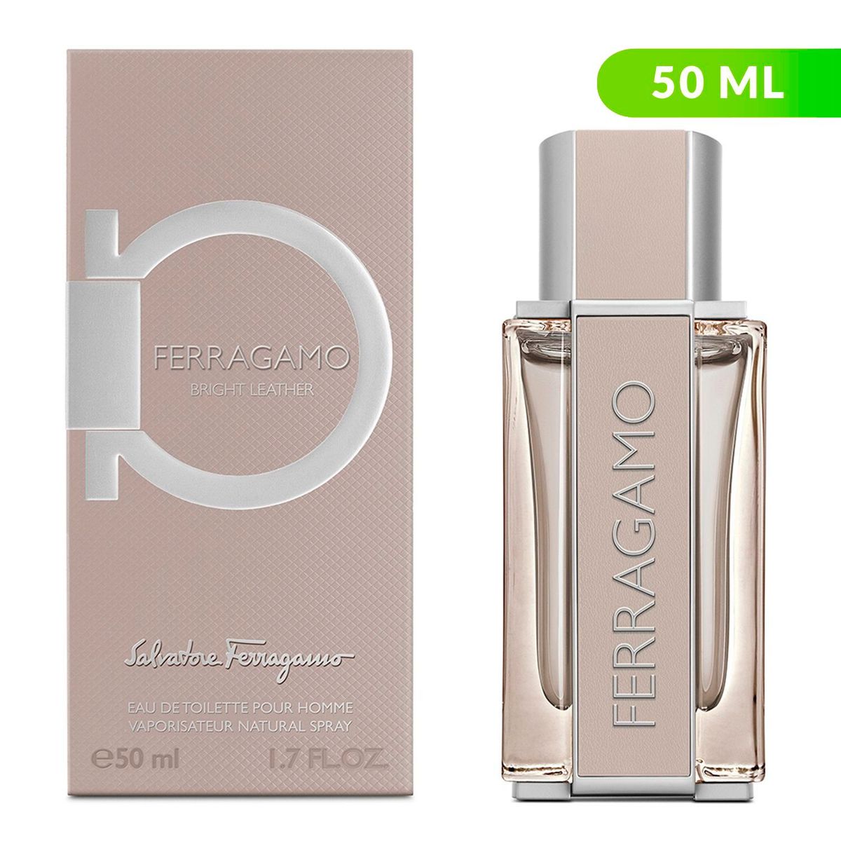 FERRAGAMO - Perfume Hombre Salvatore Ferragamo Bright Leather 50 ml Eau de toilette 