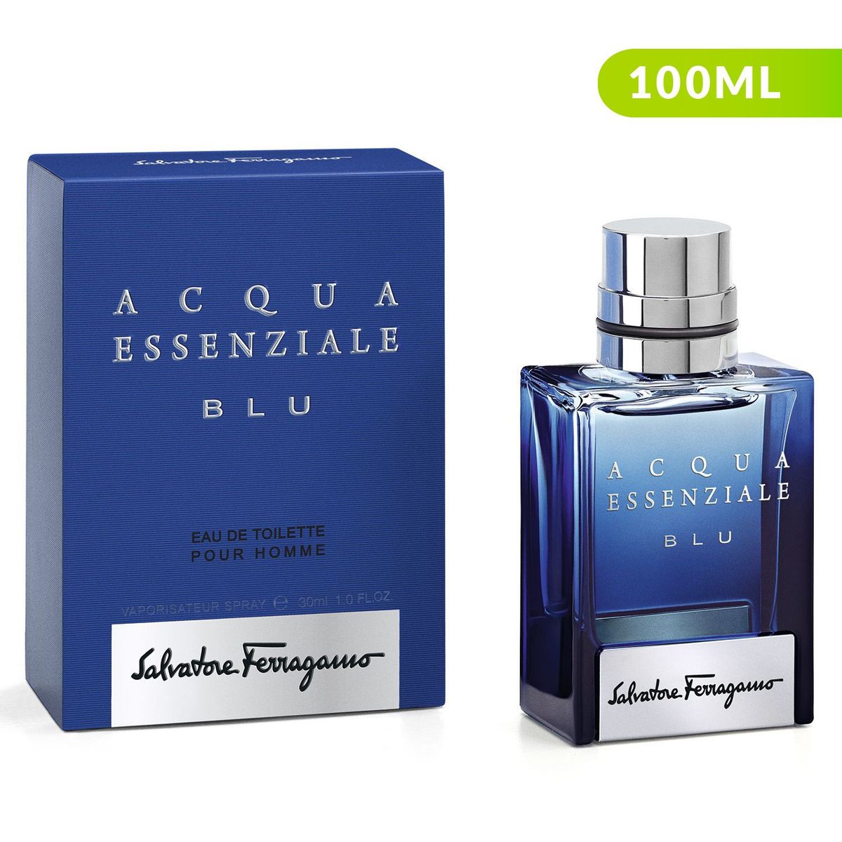 FERRAGAMO - Perfume Hombre Salvatore Ferragamo Acqua Essenziale Blu 100 ml Eau de toilette 