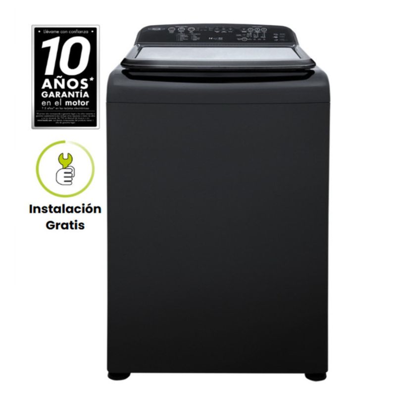 HACEB - Lavadora Haceb Carga Superior 14 KG LA14EVI16B-CC1HW