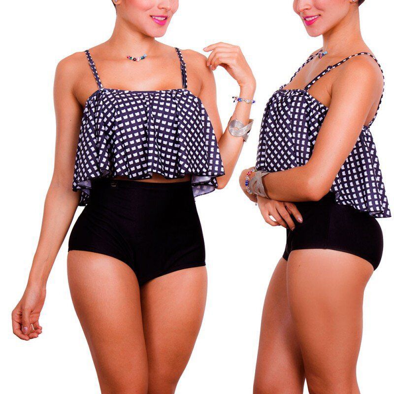 PRAIE - Bikini Retro Praie Ref 1605 Blouse Control Abdomen