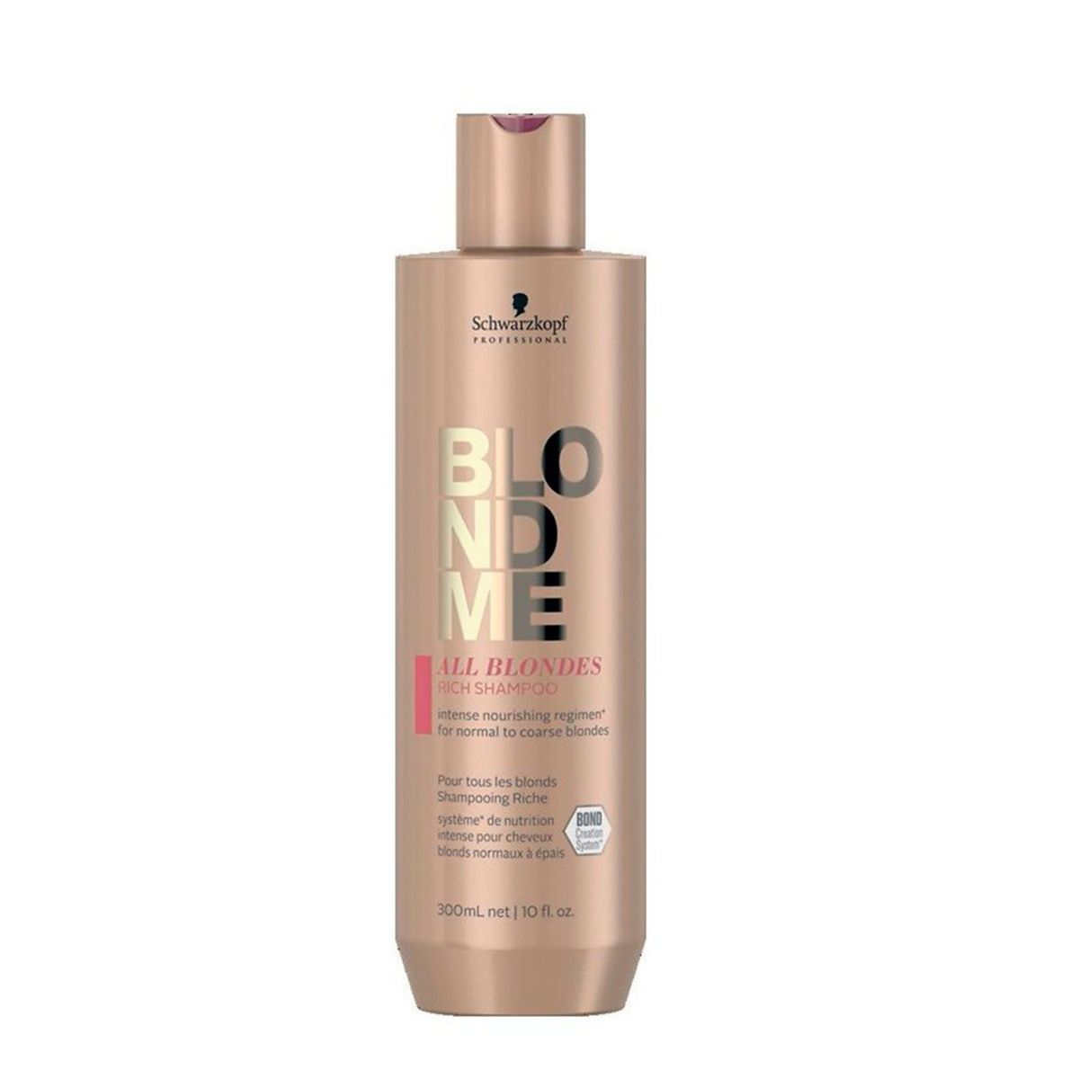 SCHWARZKOPF - Shampoo Schwarzkopf Blondme All Blonds Rich Protección del color 300 ml