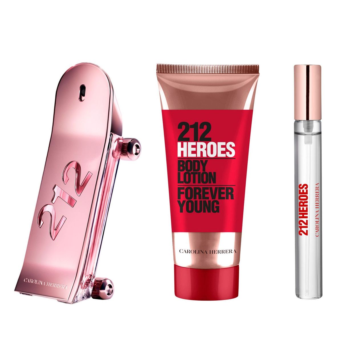 CAROLINA HERRERA - Set de Perfume Mujer Carolina Herrera : Fragancia 80ml + Body Lotion 100ml + Mega Spritzer