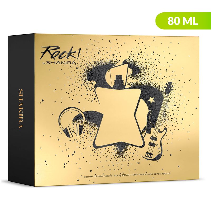 SHAKIRA - Set de Perfume Mujer Shakira : Fragancia 80ml + Desodorante 150ml 