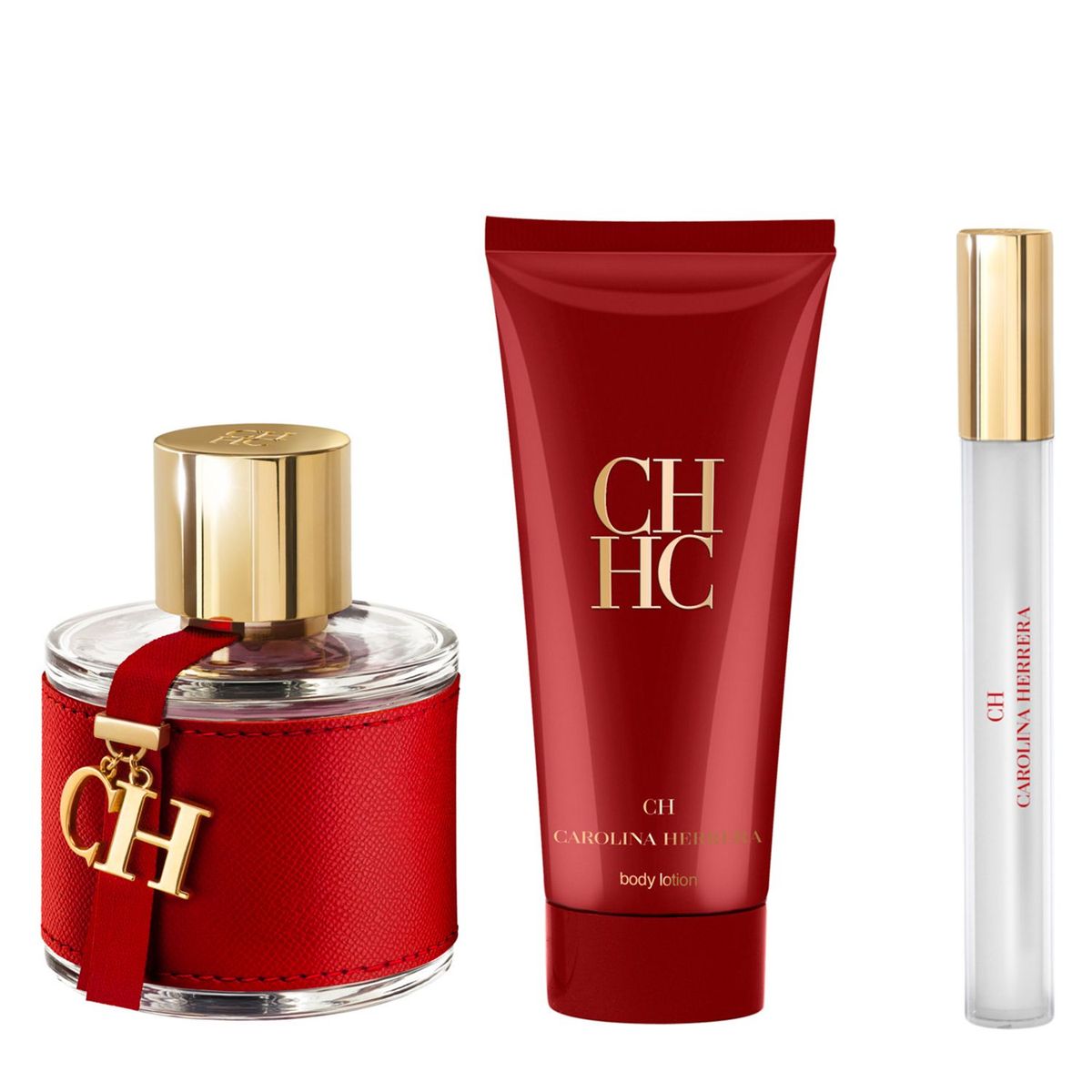 CAROLINA HERRERA - Set de Perfume Mujer Carolina Herrera : Fragancia 100 ml + Body Lotion 100 ml + Megaspritzer 