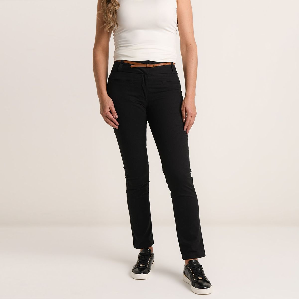 APOLOGY - Pantalón Recto Mujer Tiro medio Apology