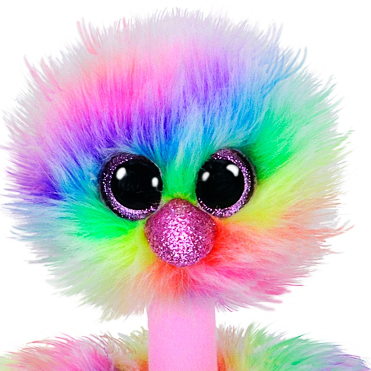 TY - Beanie Boos Asha Avestrúz Arcoiris Mediano