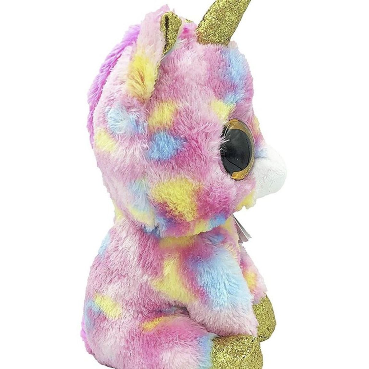 TY - Beanie Boos Fantasía Unicornio Multicolor Mediano