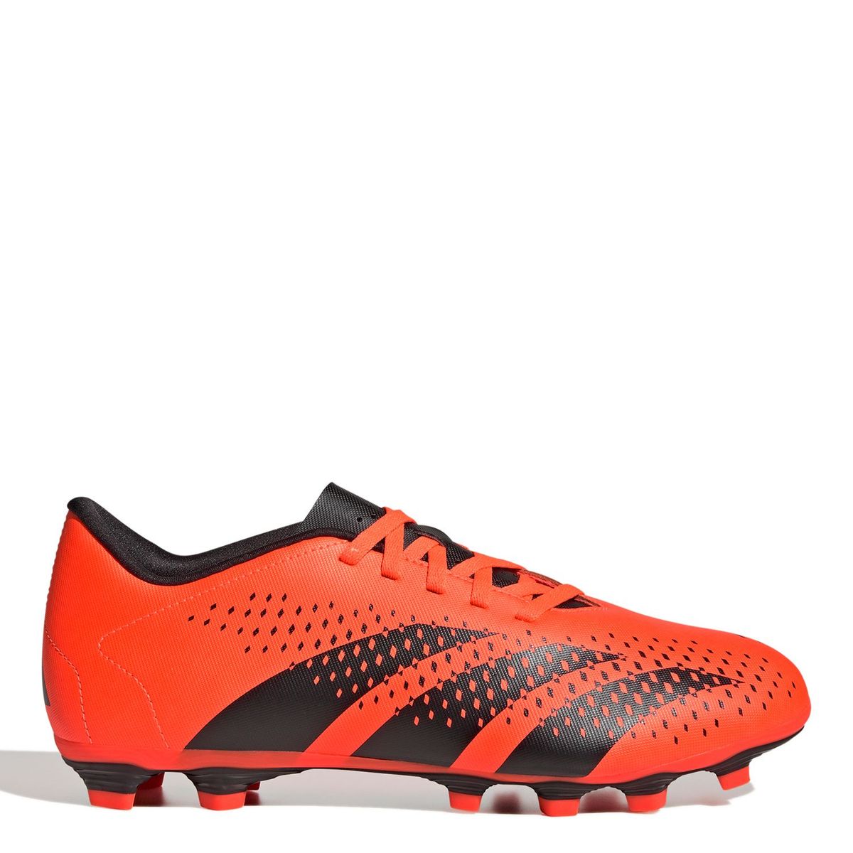 ADIDAS - Guayos Adidas Predator Accuracy.4 Para Multiterreno- Suela Con Taches Tpu. Zapatilla De Fútbol, Color Rojo De Hombre Con Cordones
