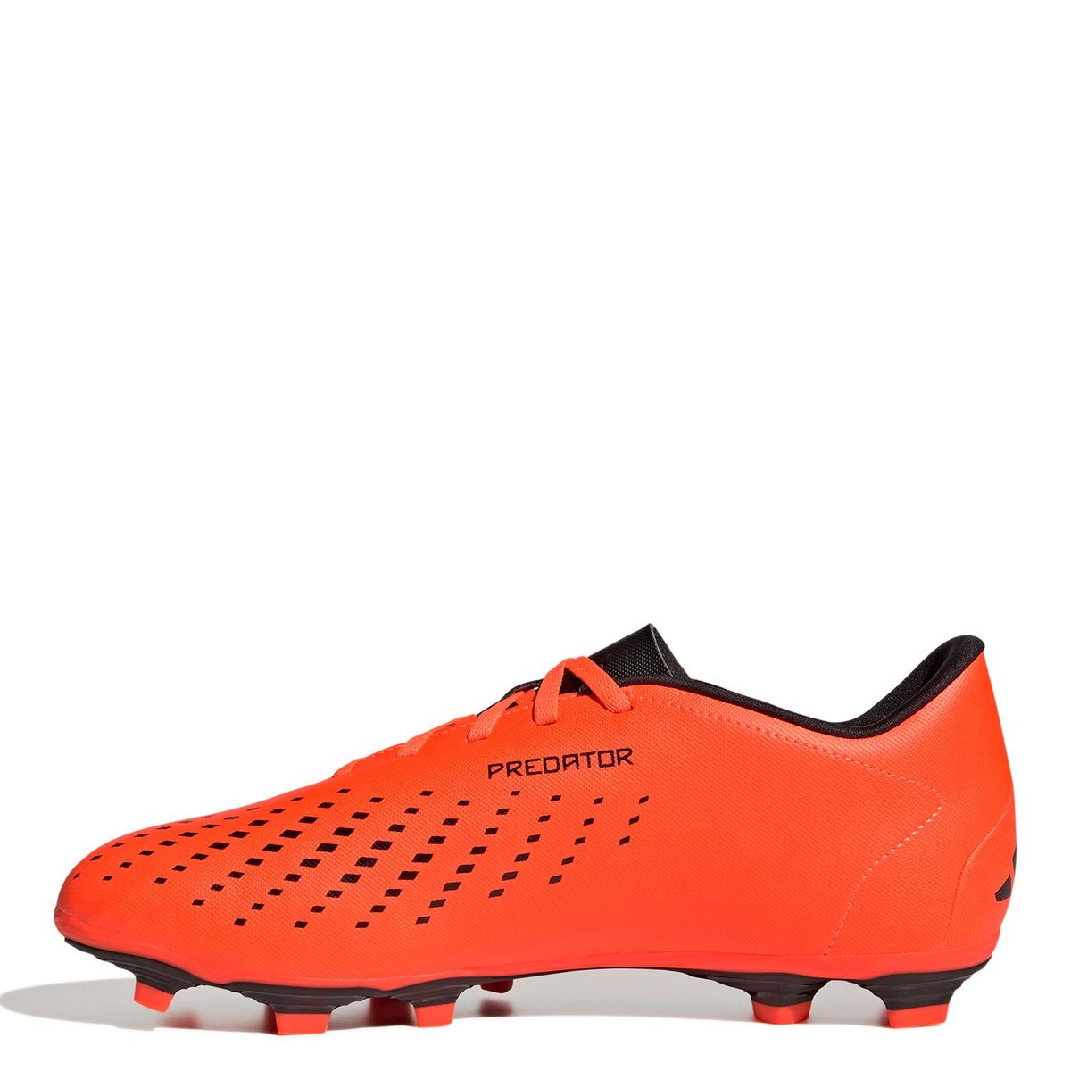 ADIDAS - Guayos Adidas Predator Accuracy.4 Para Multiterreno- Suela Con Taches Tpu. Zapatilla De Fútbol, Color Rojo De Hombre Con Cordones