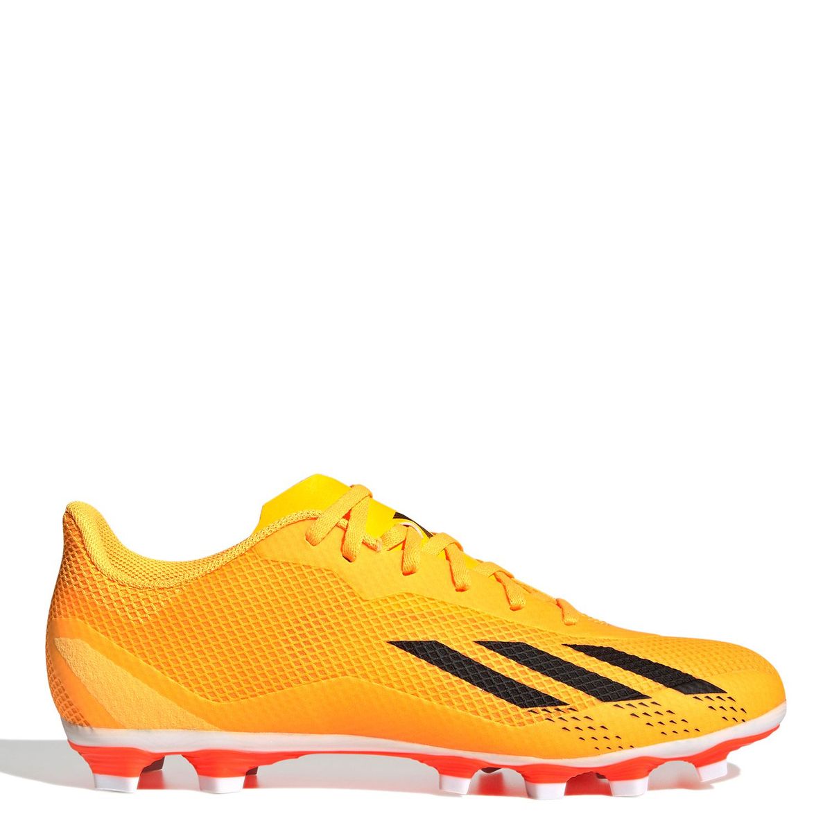 ADIDAS - Guayos Adidas X Speedportal.4 Para Multiterreno - Suela Con Taches Tpu. Zapatilla De Fútbol, Color Naranja De Hombre Con Cordones