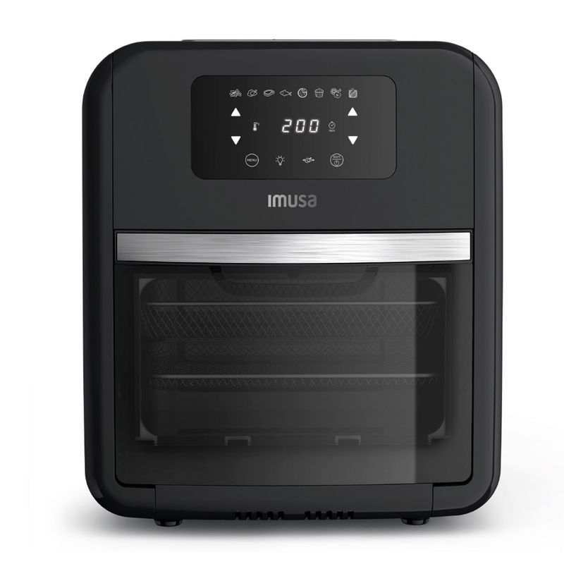 IMUSA - Horno con Freidora de Aire Imusa 11 Litros 9 en 1 