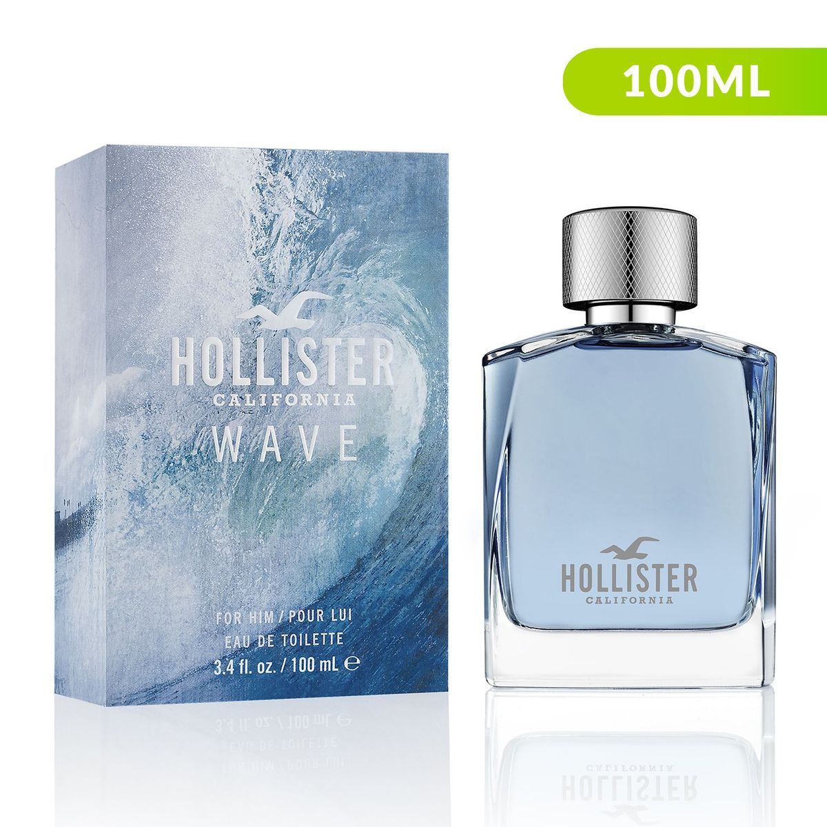 HOLLISTER - Perfume Hombre Hollister Wave 100 ml Eau de toilette 