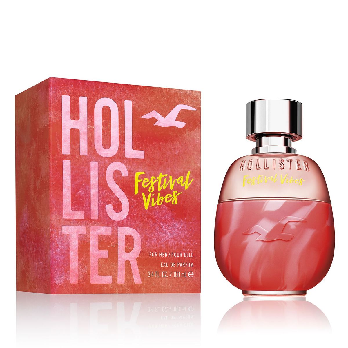 HOLLISTER - Perfume Mujer Hollister Festival Vibes 100 ml Eau de parfum 