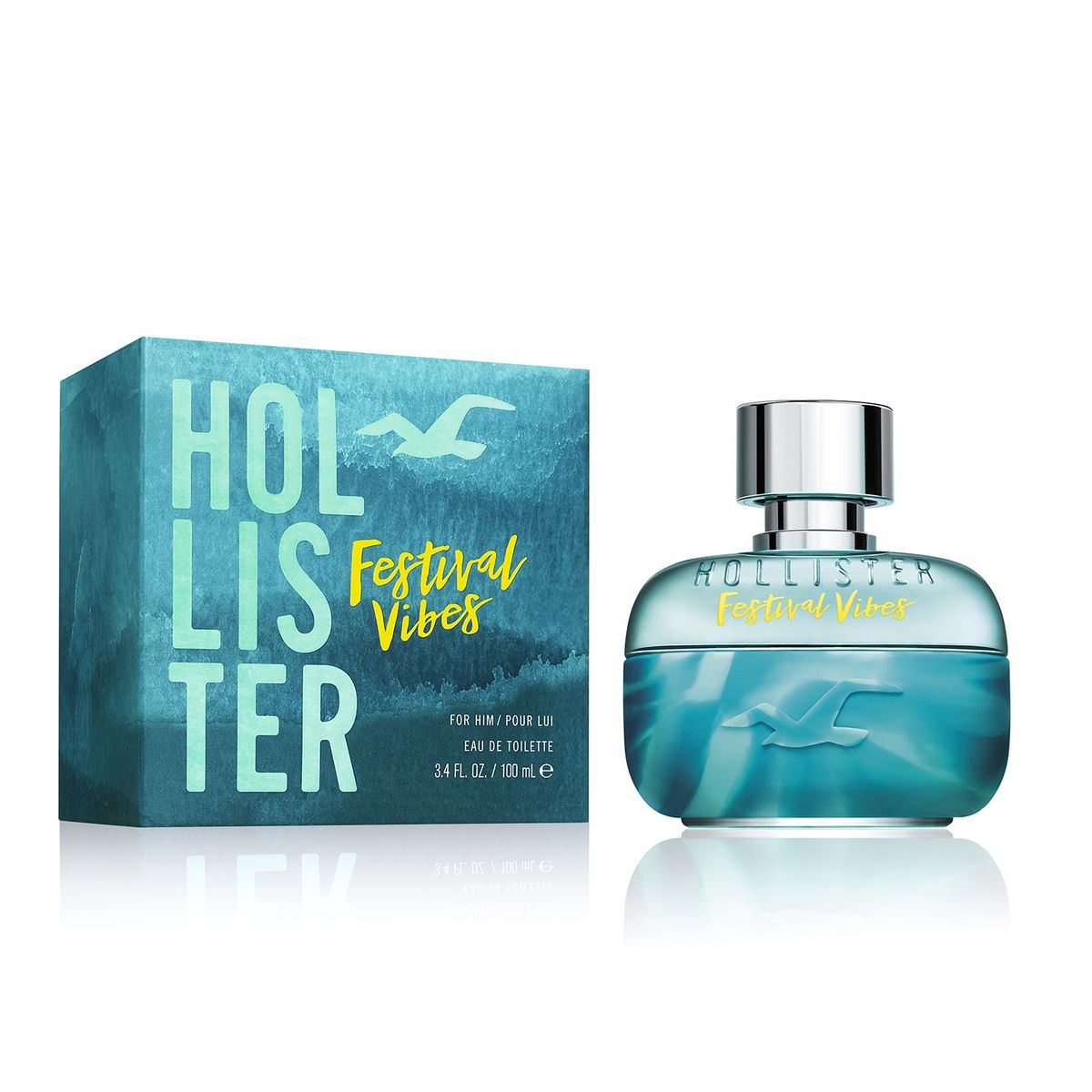 HOLLISTER - Perfume Hombre Hollister Festival Vibes 100 ml Eau de toilette 