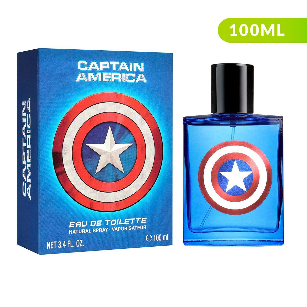 MARVEL - Perfume Niño Captain America Eau de toilette 100 ml 