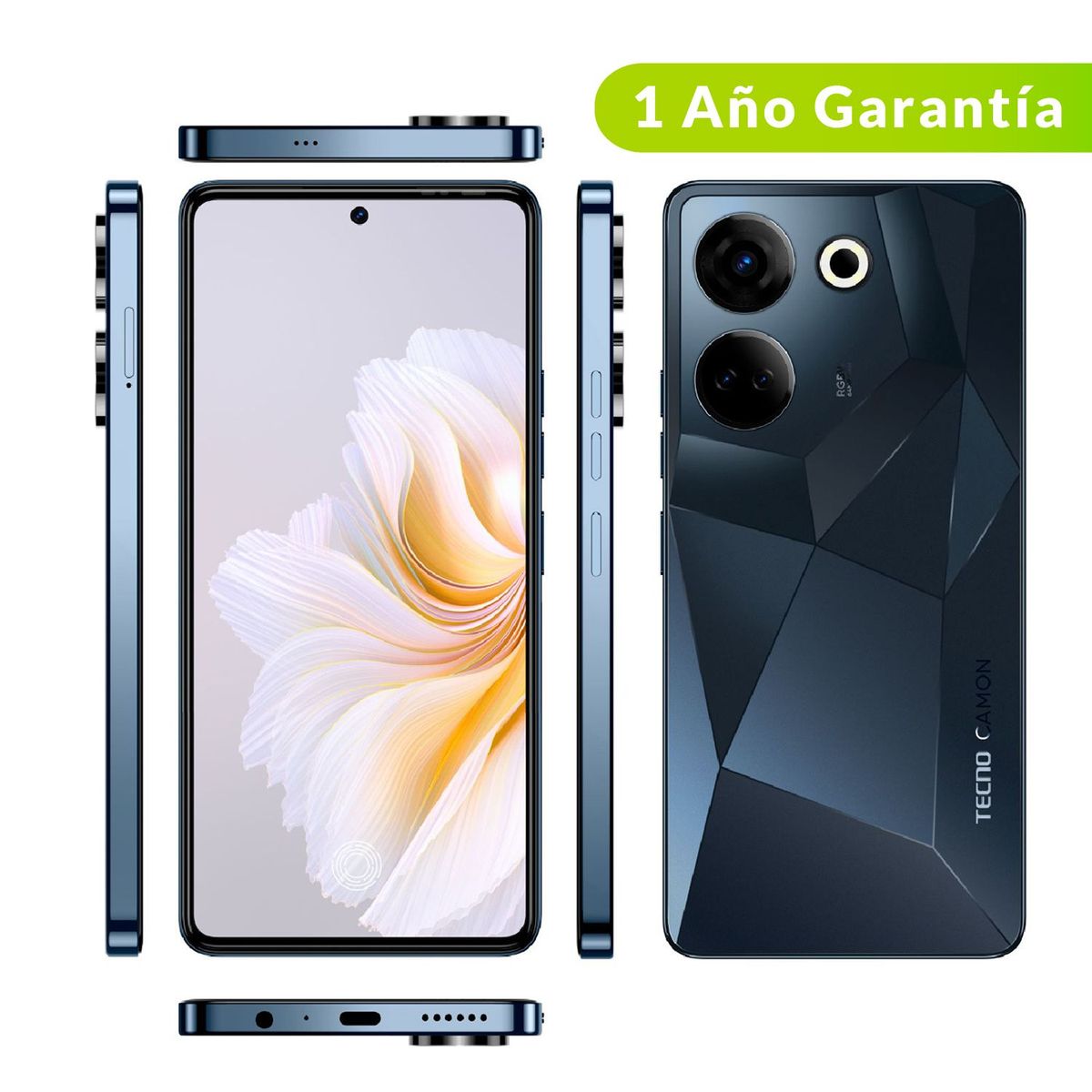 TECNO MOBILE - Celular Tecno Mobile Camon 20 pro 256GB | 8GB RAM | 32 MP Camara Posterior | Pantalla 6.6 Pulgadas | Mediatek G 99