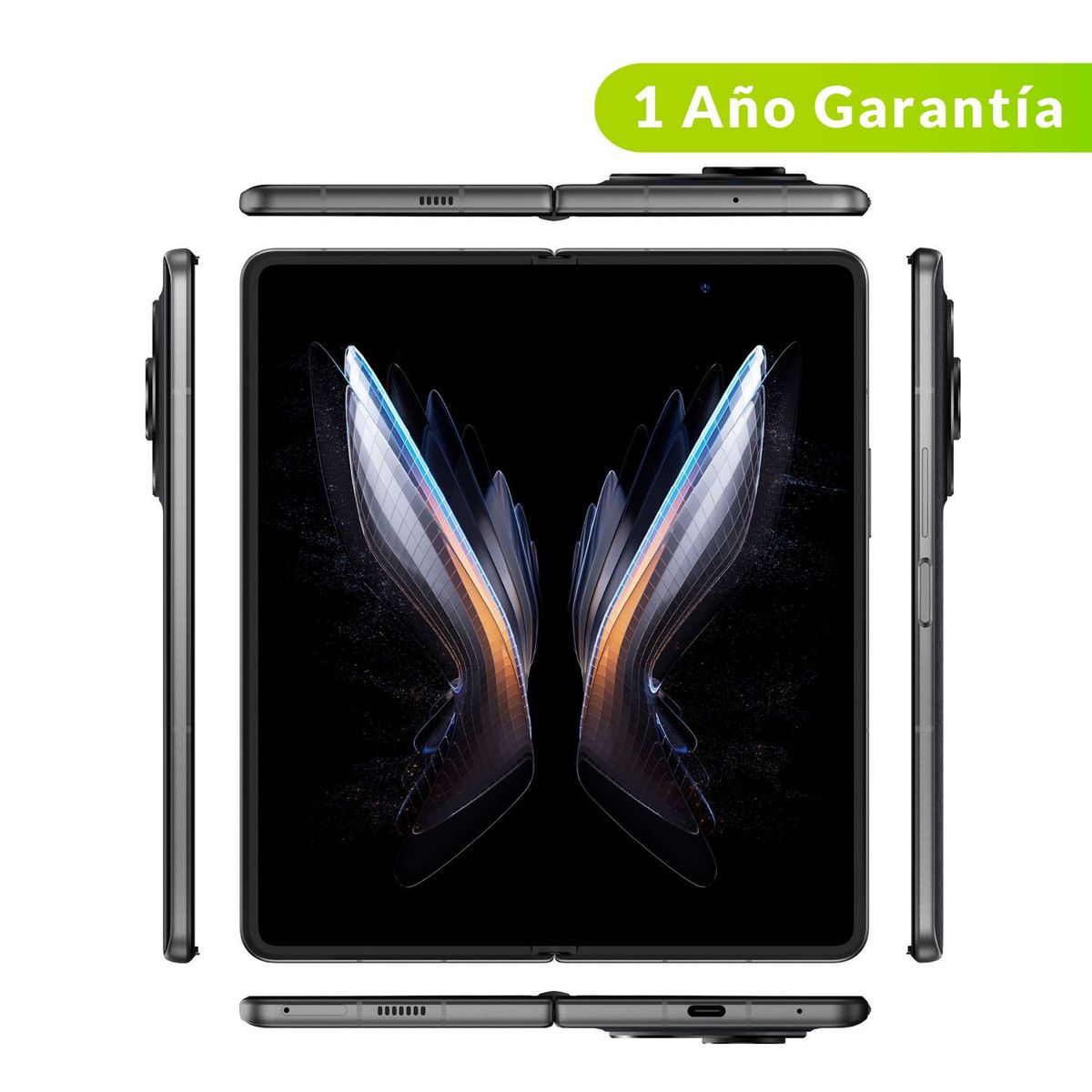 TECNO MOBILE - Celular Tecno Mobile Phantom V Fold 512GB | 12GB RAM | 50 MP Camara Posterior  | 16 MP Camara Frontal | Pantalla 6.4 Pulgadas | Mediatek Dimensity 9000+