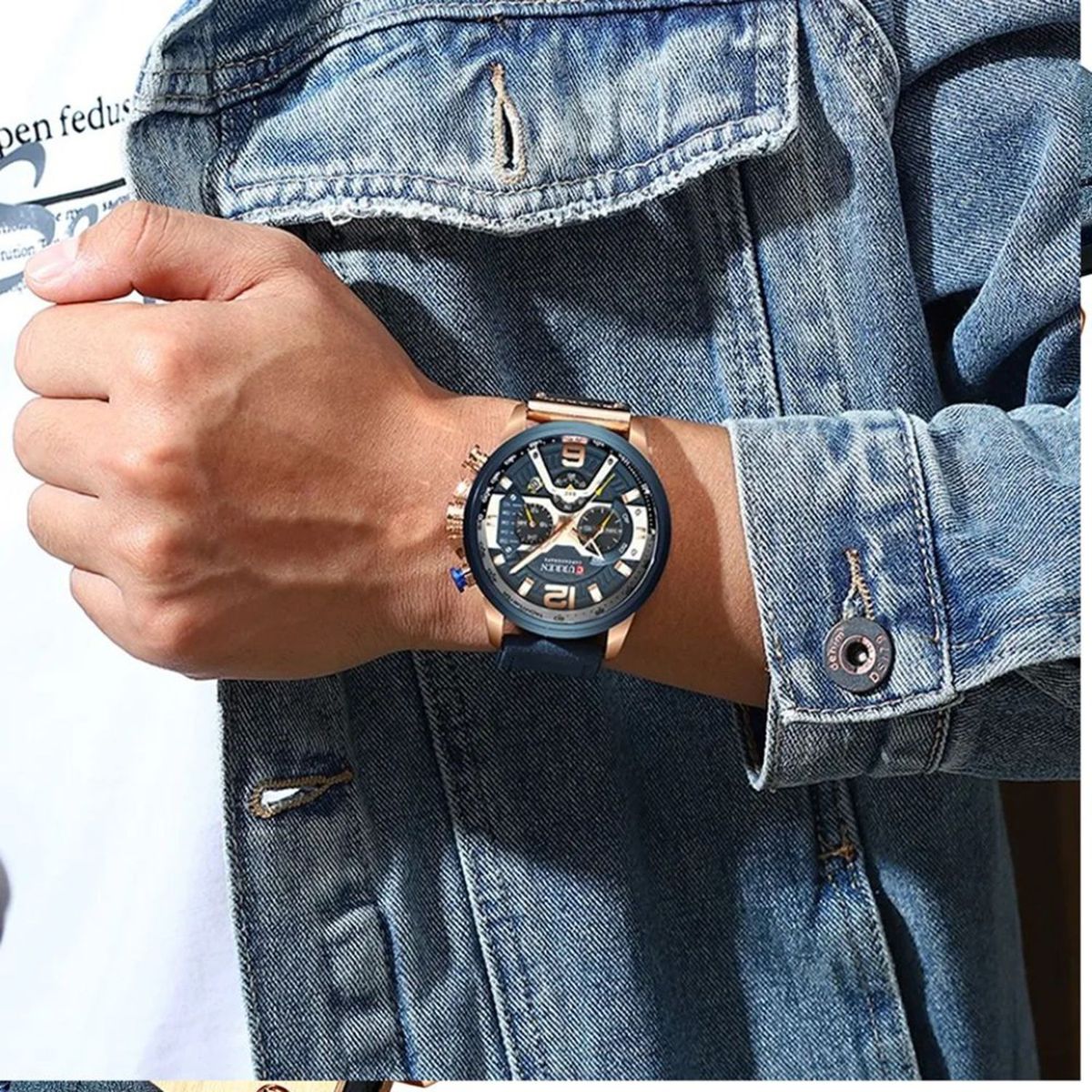 CURREN - Reloj Hombre Curren Análogo