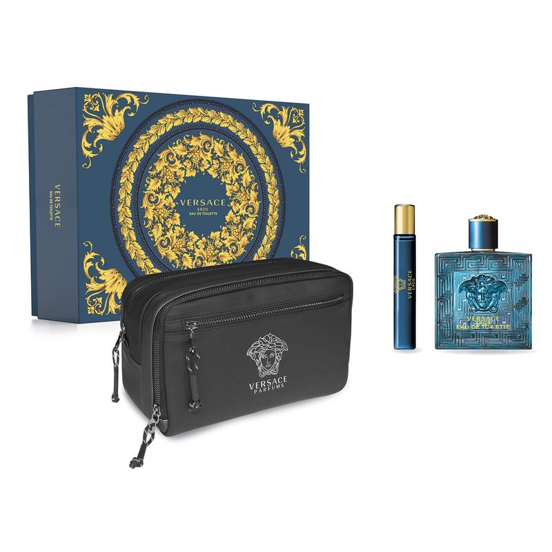 VERSACE - Set Versace Eros Man Edt Hombre