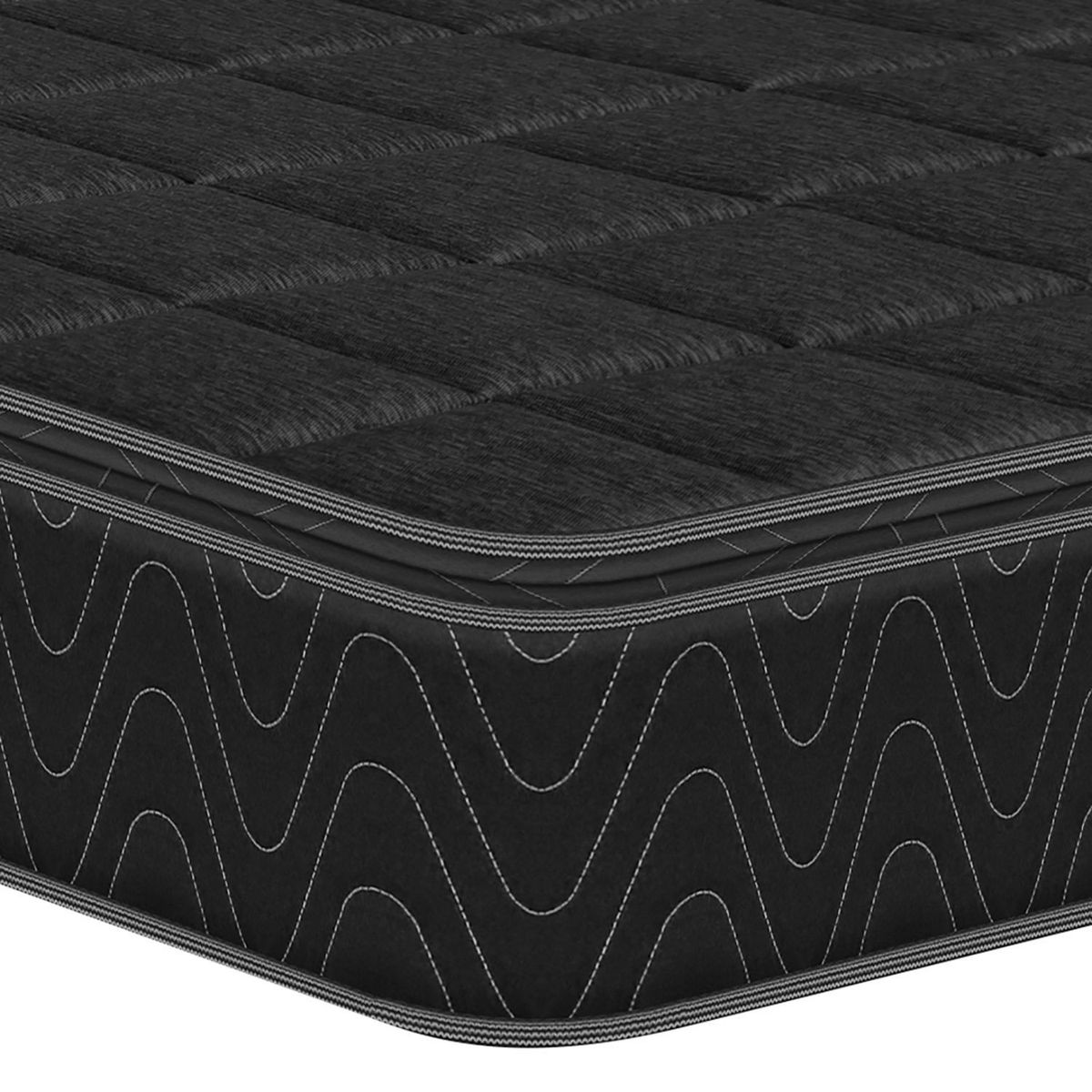 PULLMAN - Colchón Sencillo Firmeza Media Ortopédico Resortado con Pillow Orthopack BTU 100 x 190 cm Colchones Pullman