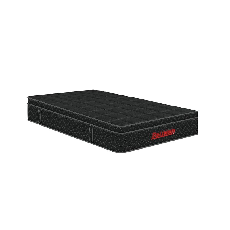 PULLMAN - Colchón Semidoble Firmeza Media Ortopédico Resortado con Pillow Orthopack Euro U 120 x 190 cm Colchones Pullman