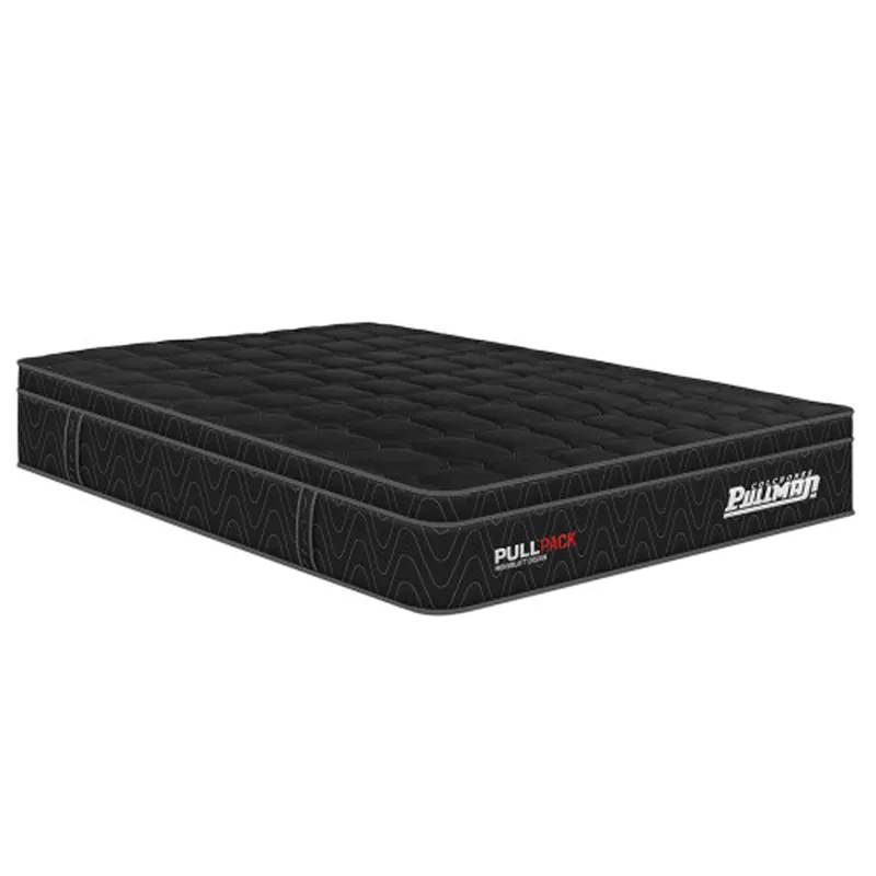 PULLMAN - Colchón Queen Firmeza Firme Resortes Pocket PULLPACK EURO 160 cm x 190 cm PULLMAN
