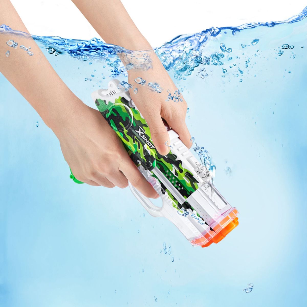  - Lanzador de Agua Nano Jungle Cam X Shot