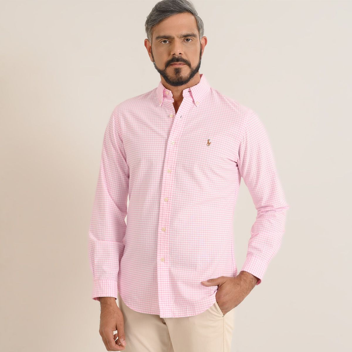 POLO RALPH LAUREN - Camisa para Hombre Manga larga Polo Ralph Lauren
