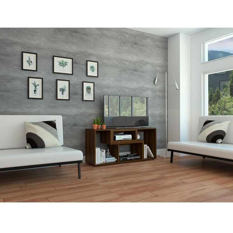 RTA MUEBLES - Mueble de Televisión Moderno de 120.2 x 54.5 x 35.2 cm  para Televisores de Hasta 50 Pulgadas, RTA Muebles.
