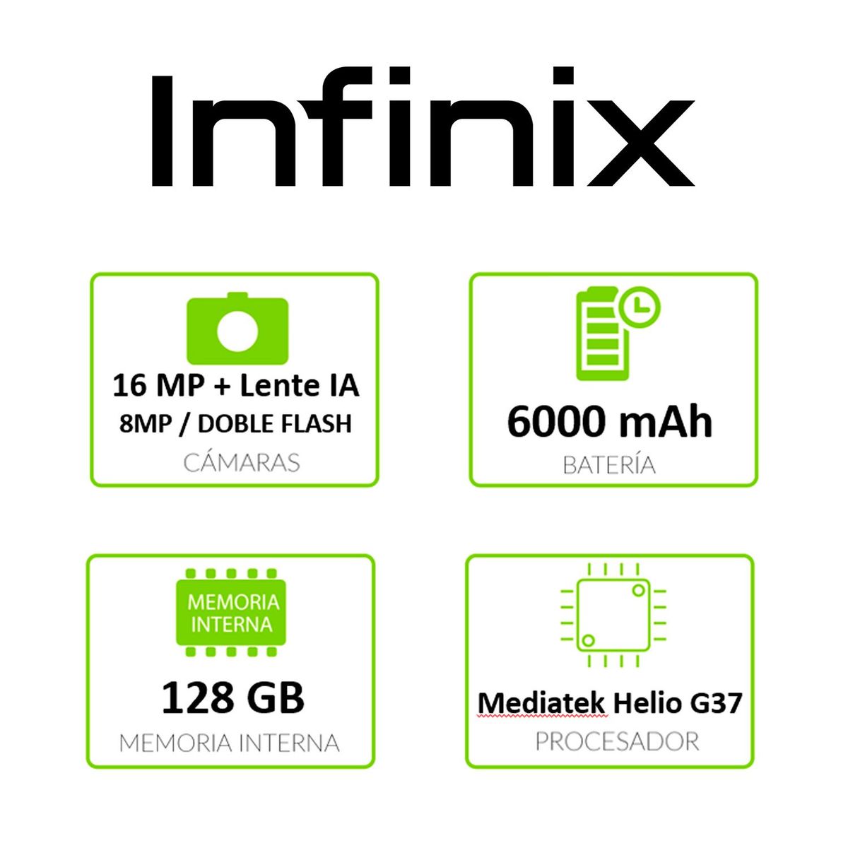 INFINIX - Celular Infinix Hot 30 Play Nfc 128GB