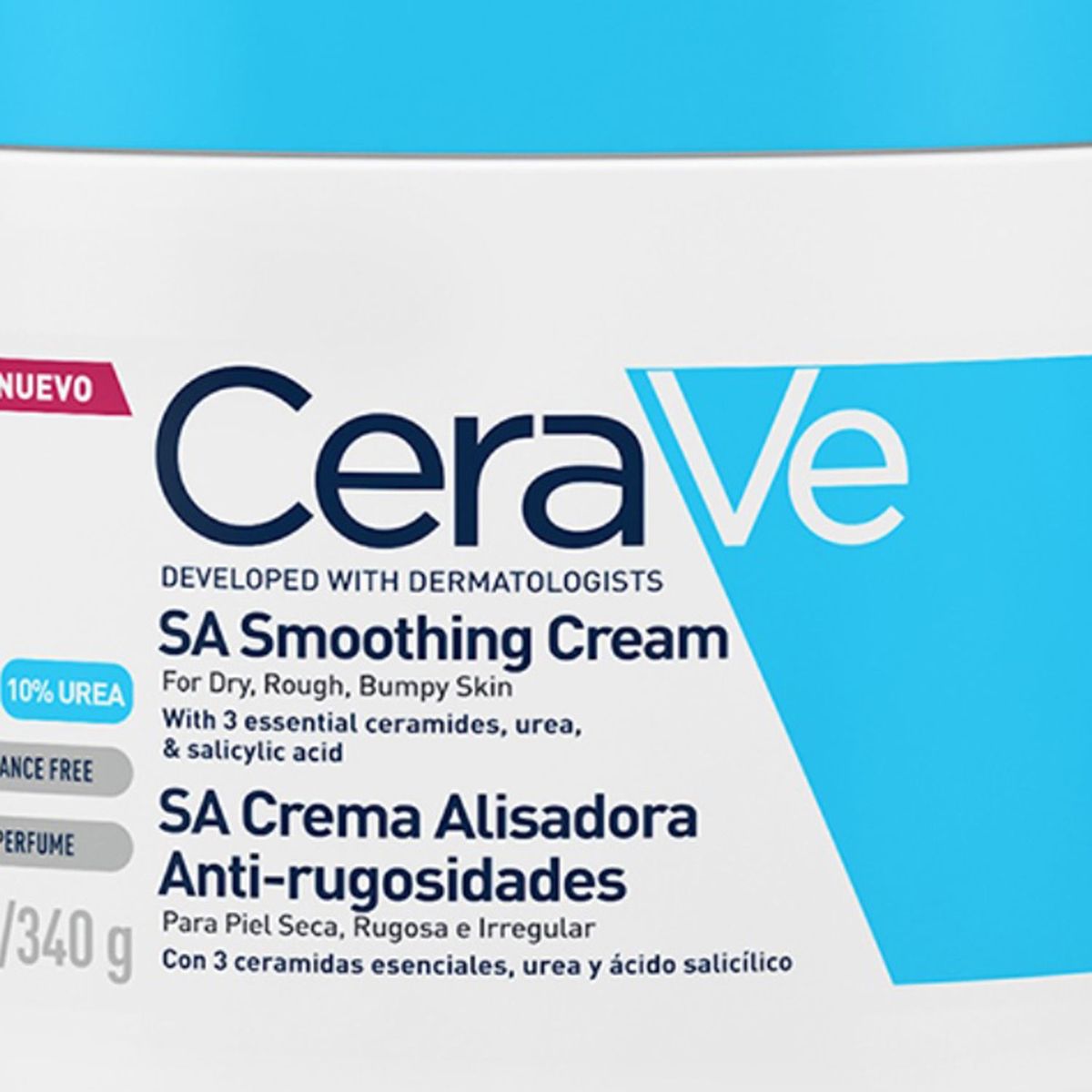 CERAVE - Crema Alisadora Anti-rugosidades Cerave para Piel Seca 340 g
