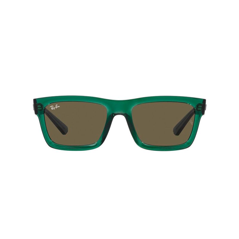 RAY BAN - Gafas de sol Ray Ban RB4396 Unisex Marco Transparent Green Lente Brown