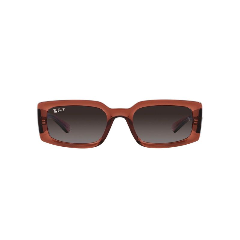 RAY BAN - Gafas de sol Ray Ban RB4395  Unisex . Marco Transparent Brown Lente Grey Gradient Polar
