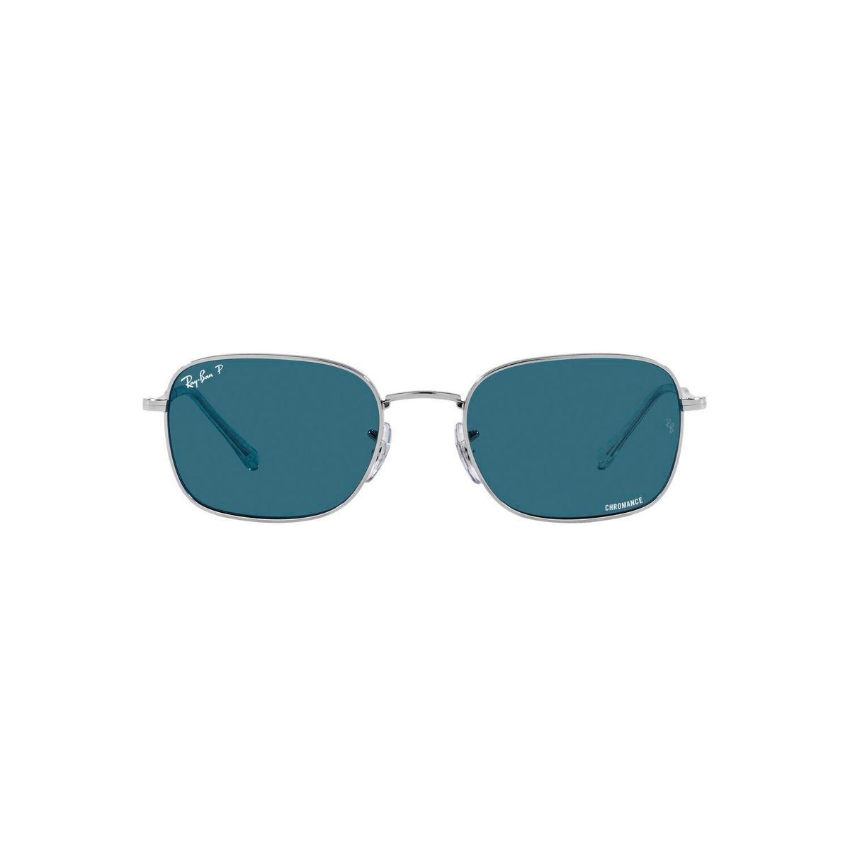 RAY BAN - Gafas de sol Ray Ban RB3706  Unisex . Marco Silver Lente Polar Blue