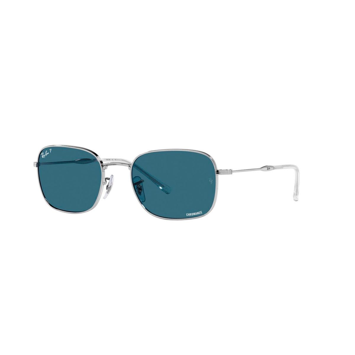 RAY BAN - Gafas de sol Ray Ban RB3706  Unisex . Marco Silver Lente Polar Blue