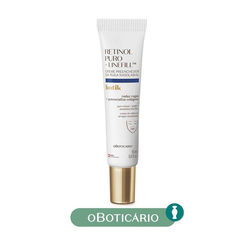 BOTIK - Peeling Noche Crema Relleno De Arrugas Nasolabiales Con Retinol Puro BOTIK para Todo tipo de piel 15 ml