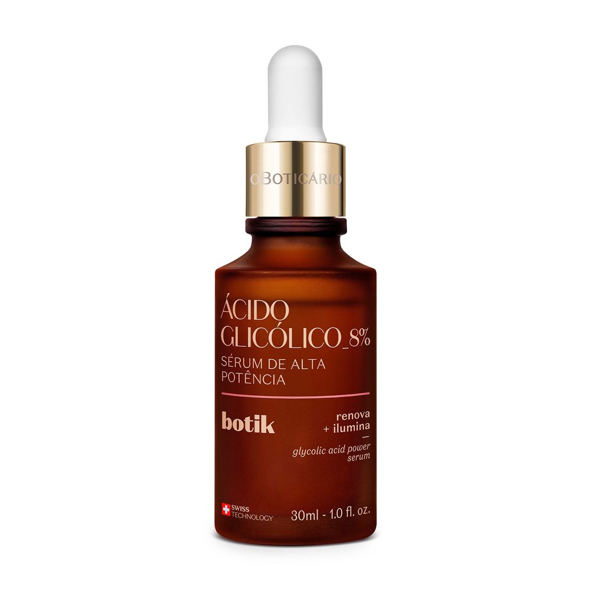 BOTIK - Sérum Noche Acido Glicolico Botik O Boticario Piel Grasa 30 ml