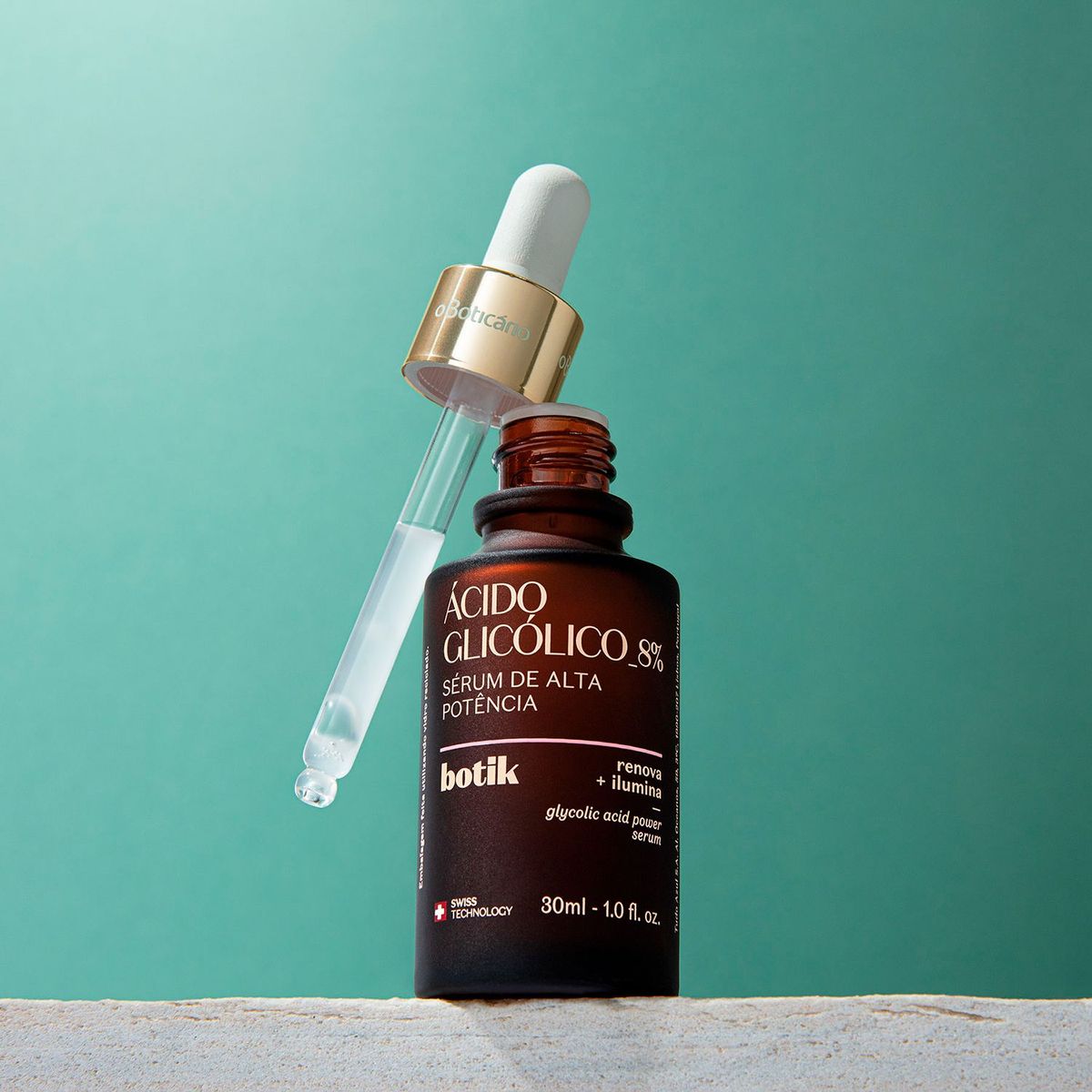 BOTIK - Sérum Noche Acido Glicolico Botik O Boticario Piel Grasa 30 ml