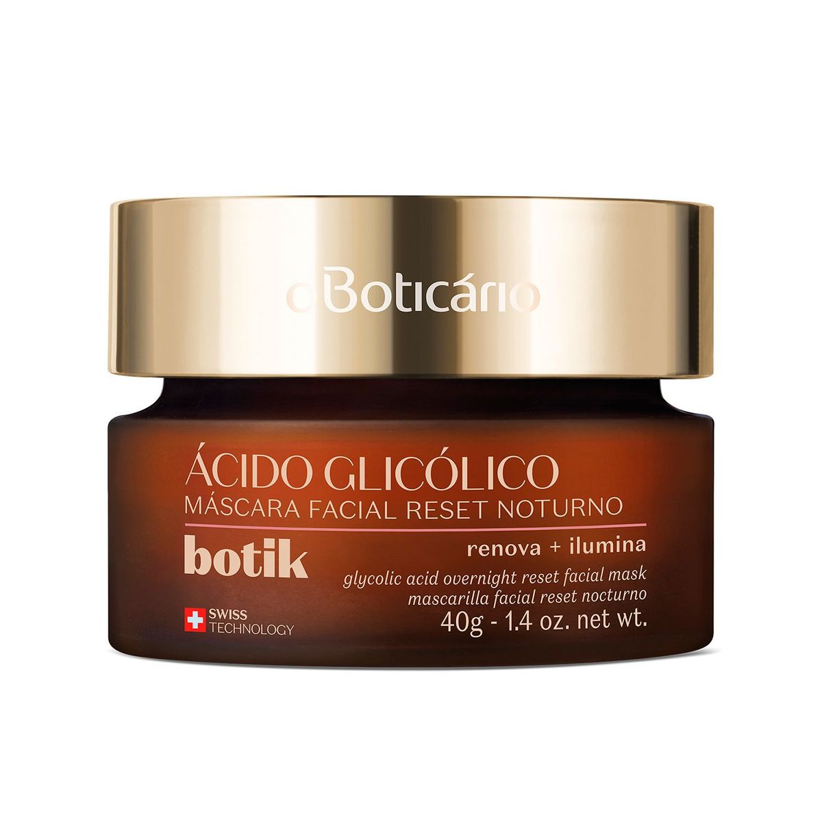 BOTIK - Mascarilla Noche Botik O Boticario Piel Grasa 40 gr