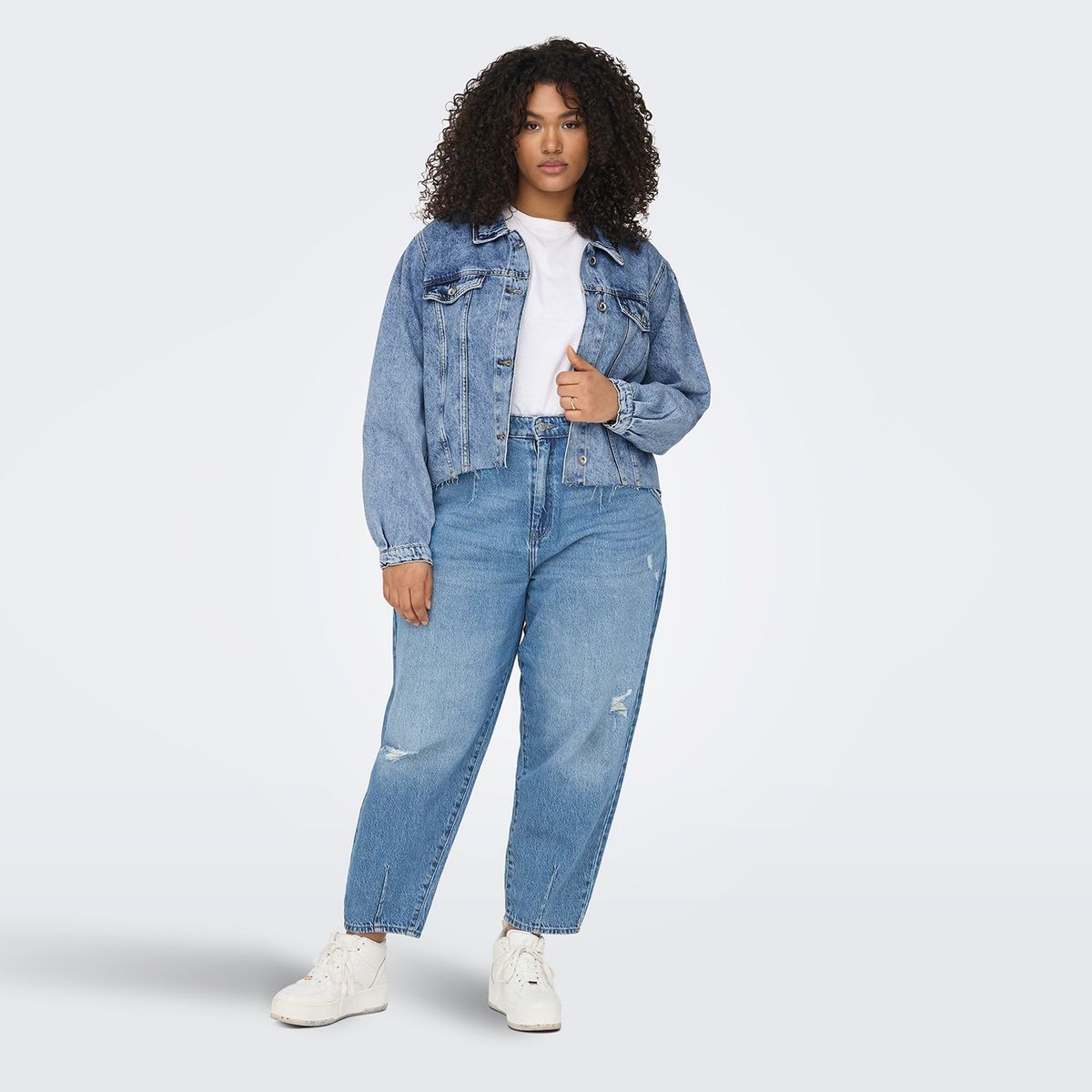 CARMAKOMA - Chaqueta de jean para Mujer de Algodón CARMAKOMA