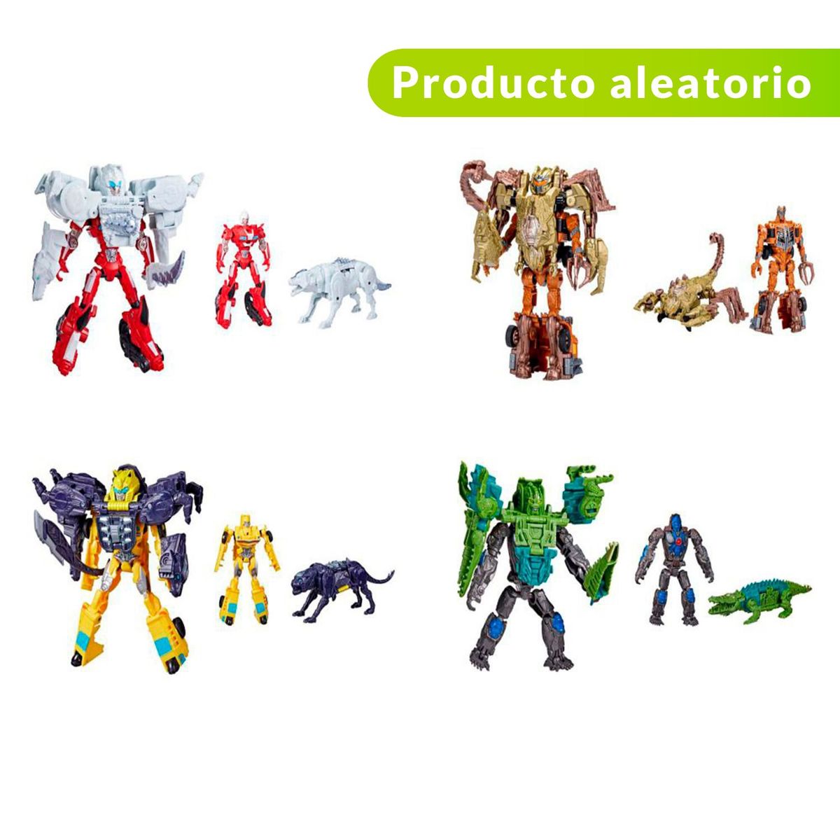 TRANSFORMERS - Figura Acción Transformers El Despertar de las Bestias Beast Alliance Beast Combiners Surtido: Producto Aleatorio