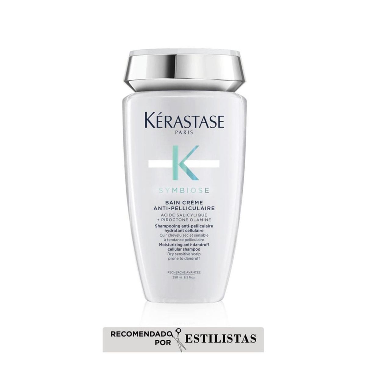 KERASTASE - Shampoo Kérastase Symbiose Creme anti caspa Cuero cabelludo seco 250ml