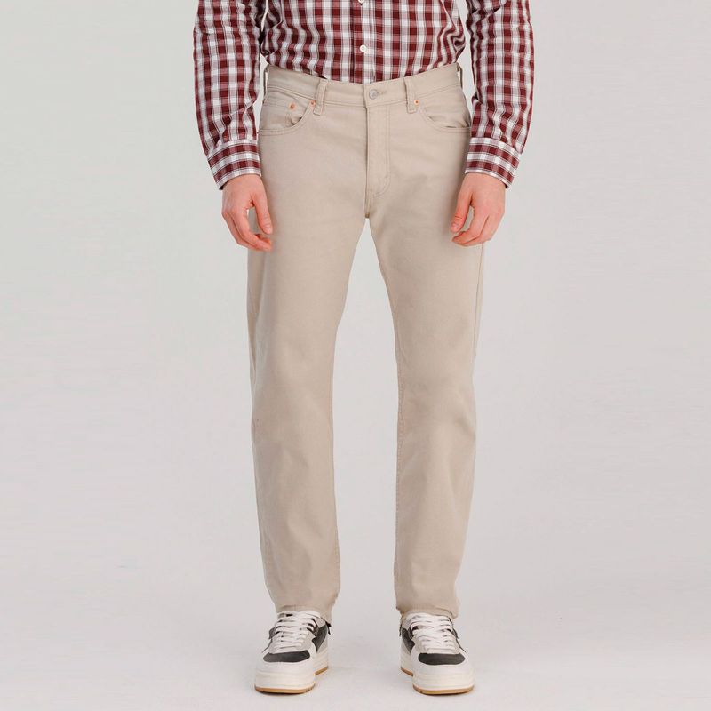 LEVIS - Pantalón hombre Levis 505 recto 5 bolsillos beige