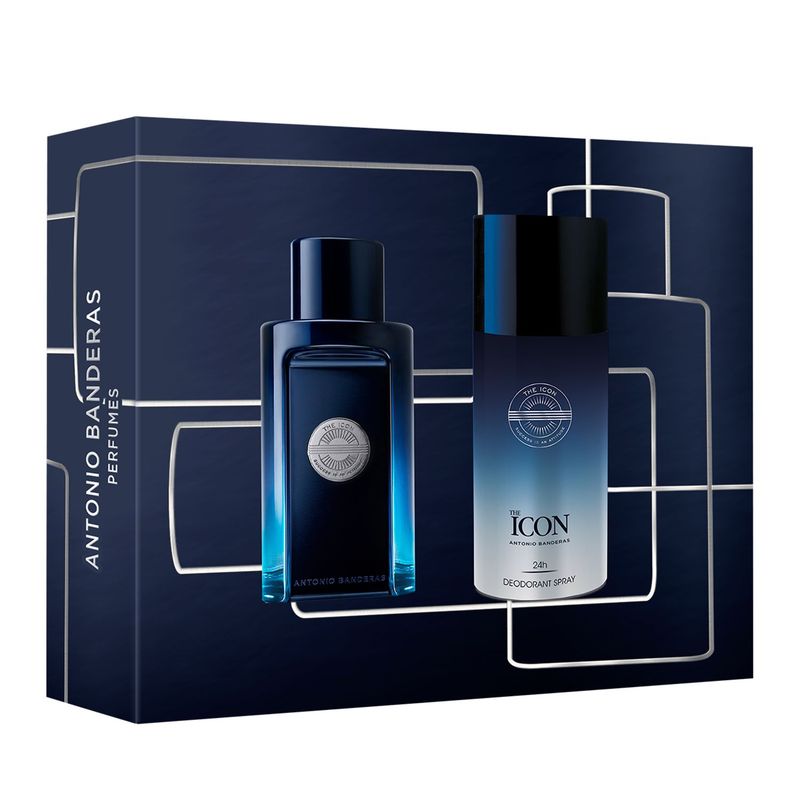 ANTONIO BANDERAS - Estuche Masculino Antonio Banderas The Icon Edt 100 ml + Deo150 ml