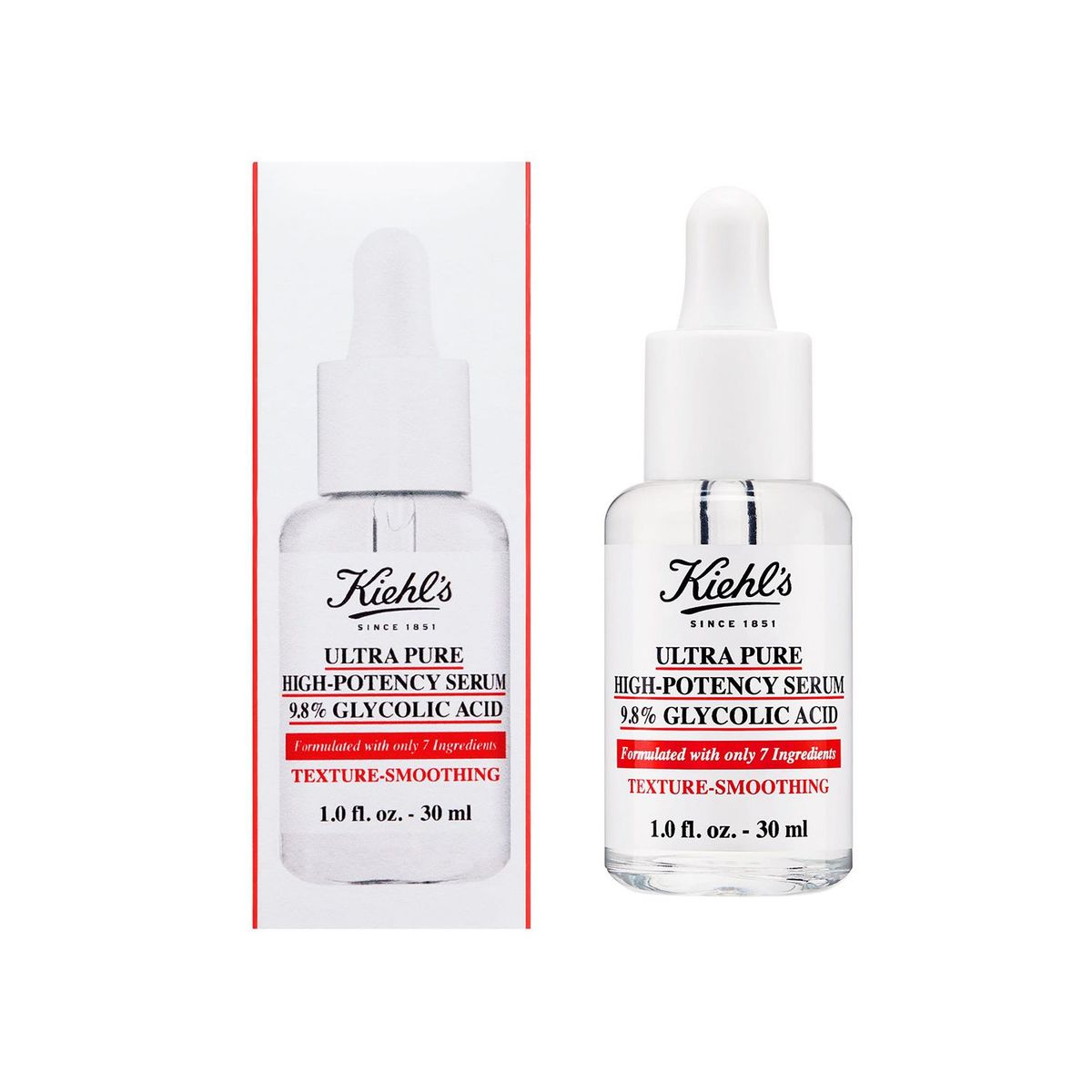 KIEHLS - Suero de ácido glicólico al 9,8 % ultrapuro de alta potencia Kiehl´s 30 ml