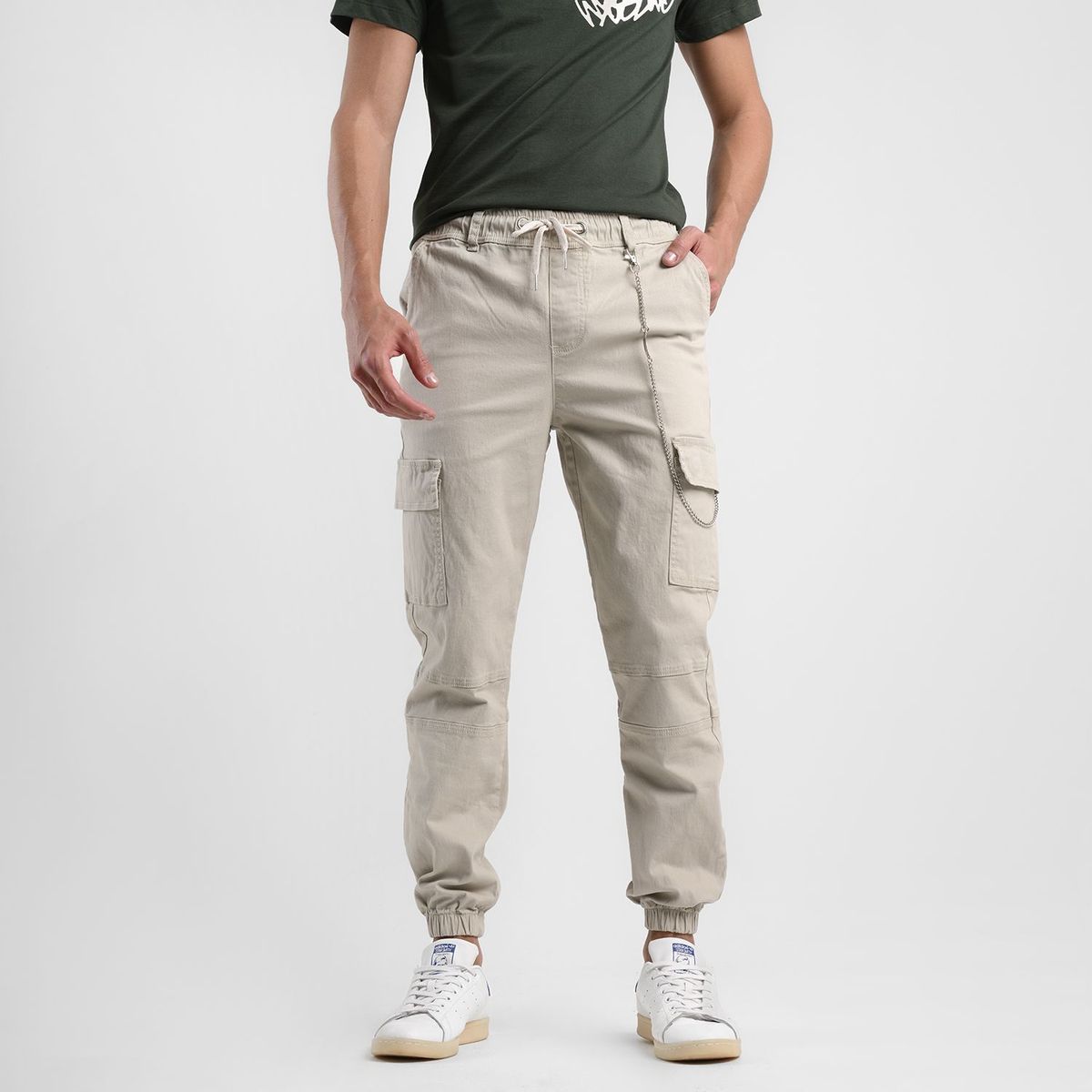MOSSIMO - Pantalón Jogger Hombre de Algodón Mossimo