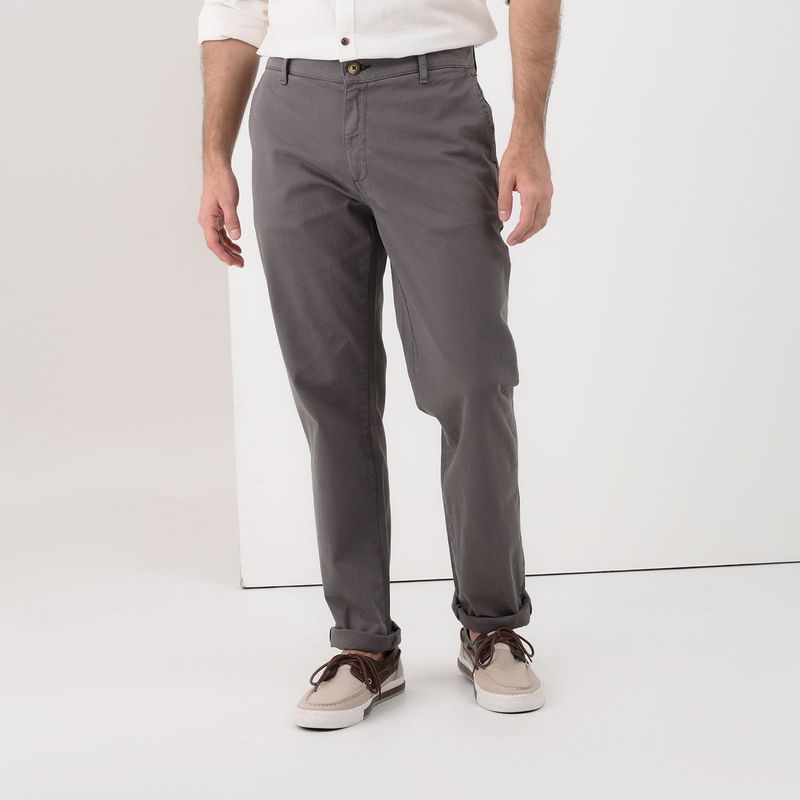 UNIVERSITY CLUB - Pantalón Chino Hombre Slim de Algodón University Club